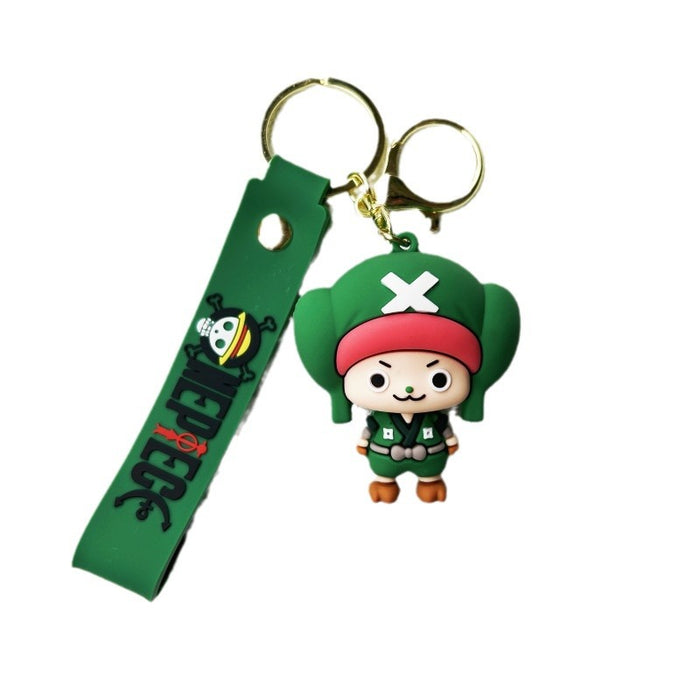 Wholesale PVC Cartoon Doll Keychain JDC-KC-WuYi038