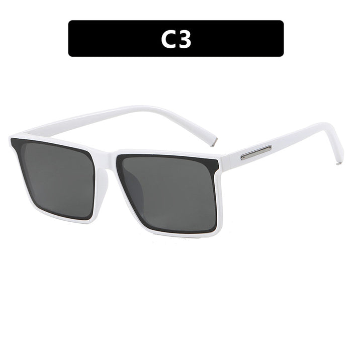 Wholesale Square Simple Anti-UV PC Sunglasses JDC-SG-PLS123