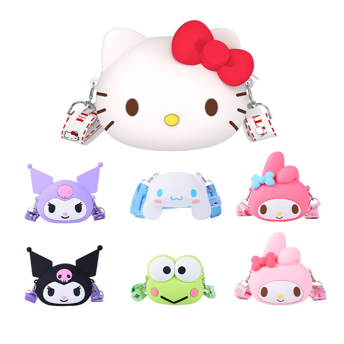 Wholesale Cartoon Silicone Coin Purse Children's Bag JDC-SD-TaoTa001