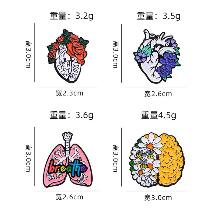 Wholesale Original exaggerated visceral brooch