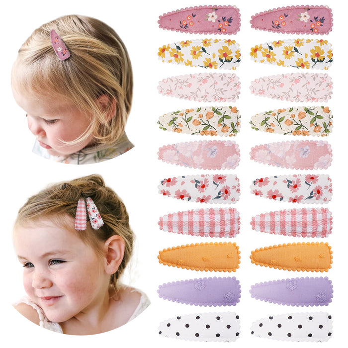 Wholesale 20 Pieces/pack Bangs Hairpins Children's Cute Hairpins JDC-HC-Heqin002