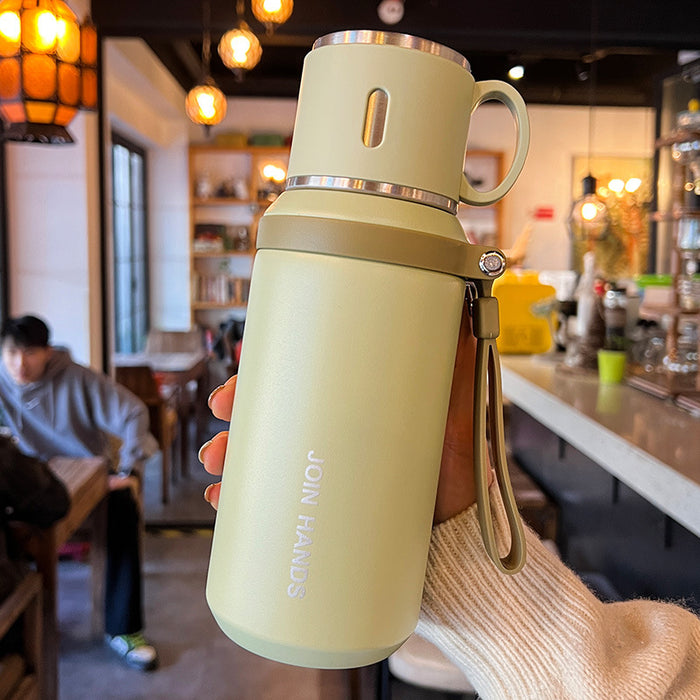 Wholesale Stainless Steel Tea and Water Separation Thermos Cup