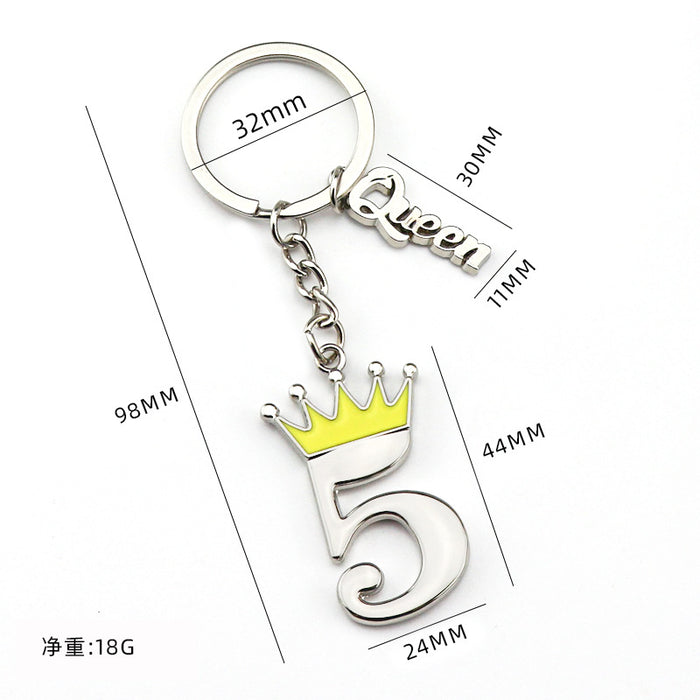 Wholesale Gift Mother's Day Keychain Pendant Customized Creative Gift Love Metal Keychain
