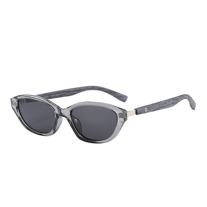 Wholesale Sunglasses with high-end feel, UV resistant, wood grain leg sunglasses