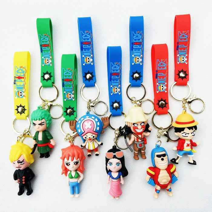 Wholesale PVC Cartoon Doll Keychain JDC-KC-WuYi217