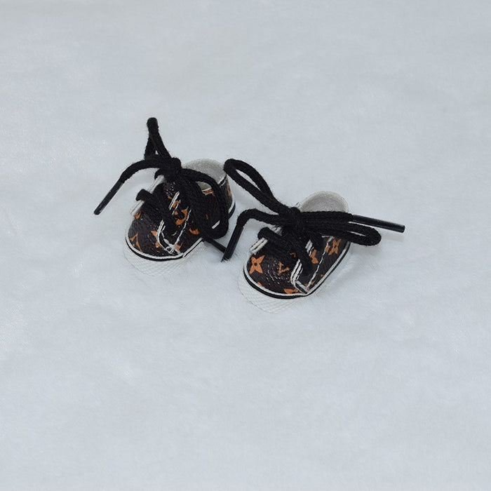 Wholesale Doll shoes Keychain doll change toy shoes