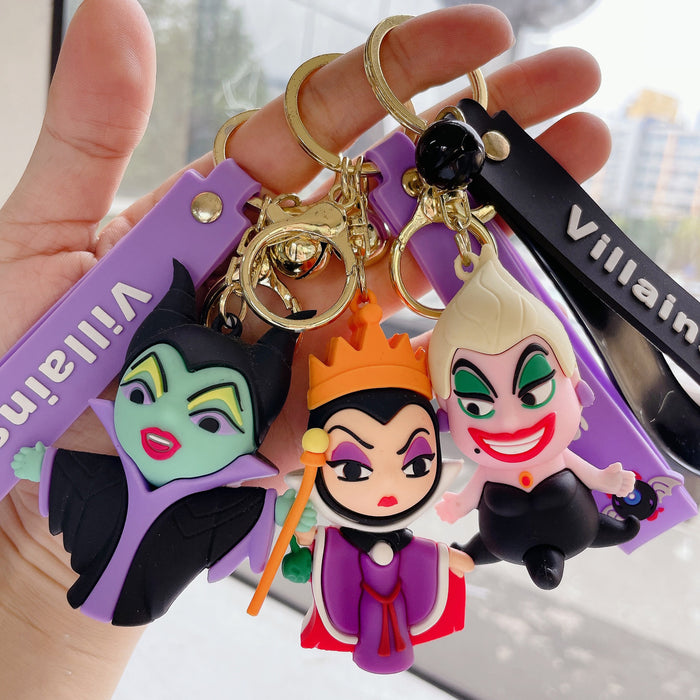 Wholesale Cartoon Doll Silicone Keychain JDC-KC-JuShu046