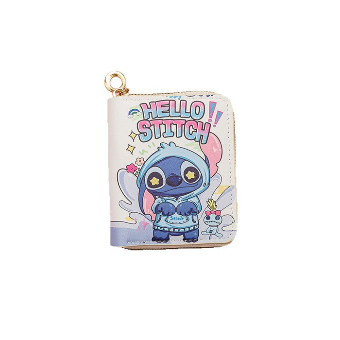 Wholesale Wallet short zipper student wallet small wallet coin purse card holder