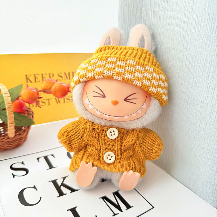 Wholesale Keychain  Clothes Pendant  Doll Bear Label Hat Sweater Suit