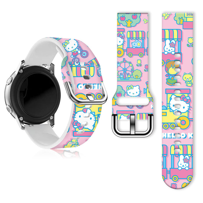 Wholesale Printed TPU Watch Strap Wrist Strap JDC-WD-NuoQi087