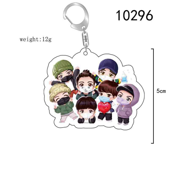 Wholesale Creative Candy Series Kpop Cartoon Keychain JDC-KC-XinF001