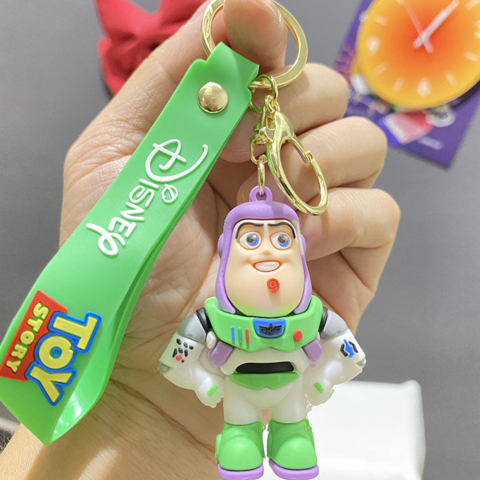 Wholesale PVC Cartoon Doll Keychain JDC-KC-WuYi233