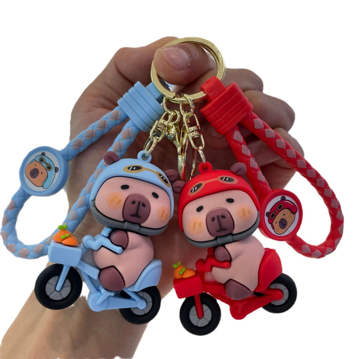 Wholesale Keychain Cartoon Dolphin Doll Bag Pendant Car Pendant Couple Exquisite Small Gift Wholesale