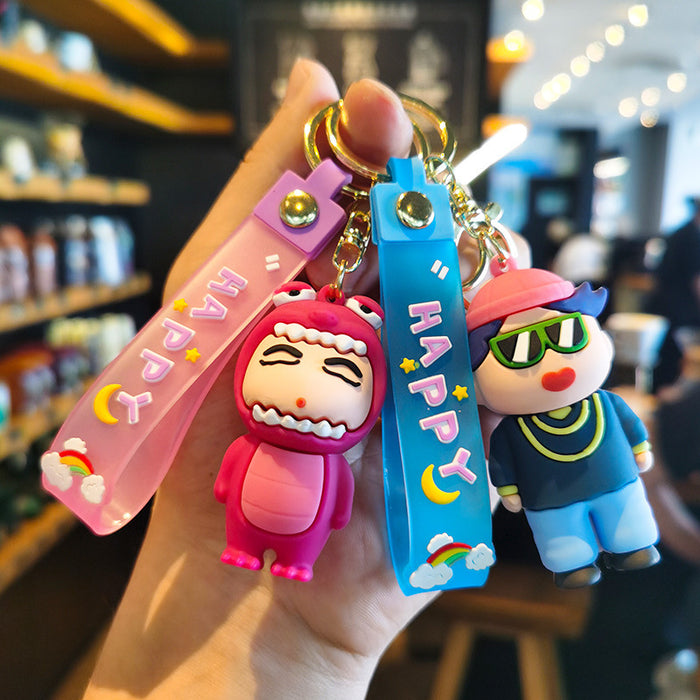 Wholesale cartoon bag pendant car key ring
