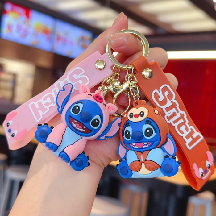 Wholesale Chinese Zodiac Animal Costume Series Keychains