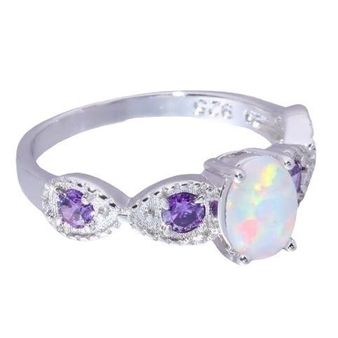 Wholesale Copper plate set  zircon ring