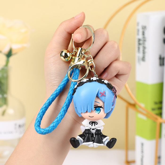 Wholesale Cute Cartoon Doll Keychain Pendant Backpack Hanging Accessories Keychain