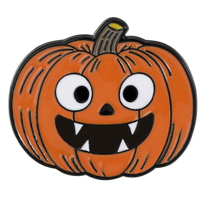 Wholesale Alloy Cartoon Brooch Ghost Skull Pumpkin Pin Fashion Accessory For Resale