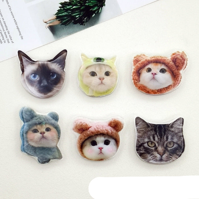 Wholesale Special-shaped Glue Cute Pet Cat Phone stand