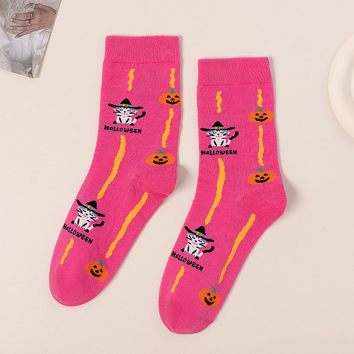 Wholesale  Pink Cat Socks