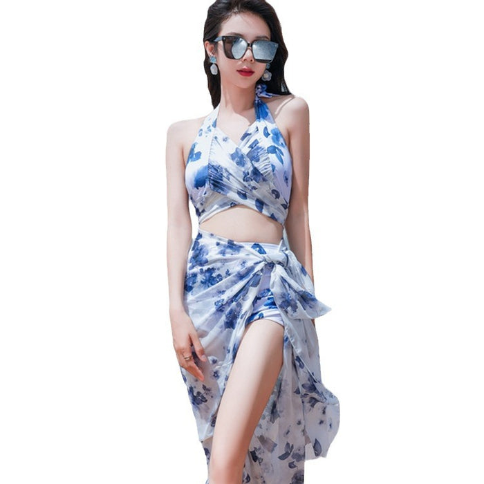 Wholesale New swimsuit, swimsuit, split bikini three piece set