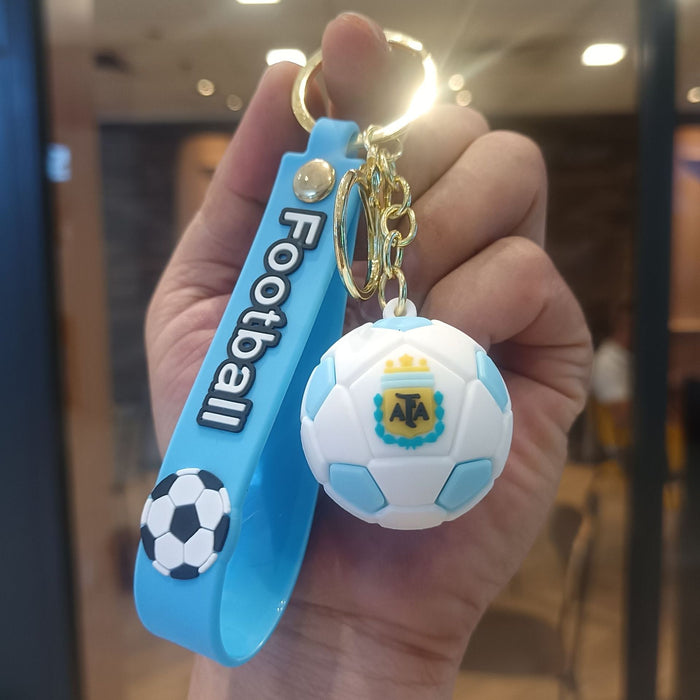 Wholesale Cartoon Soccer Keychain