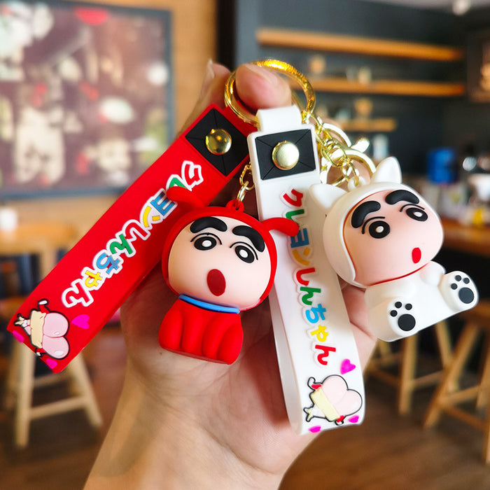 Wholesale Cartoon Doll Silicone Keychain JDC-KC-Tingm271