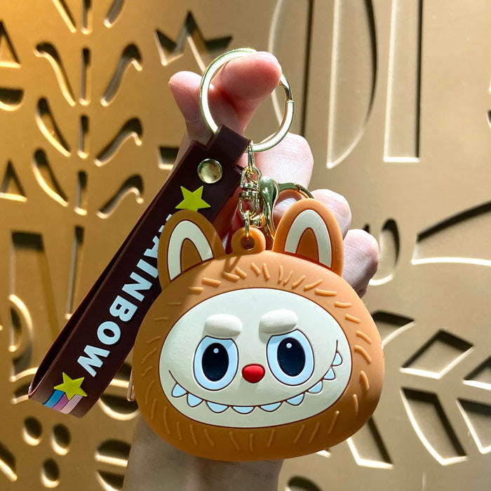 Wholesale Cartoon Cute Rab Coin Purse Keychain
