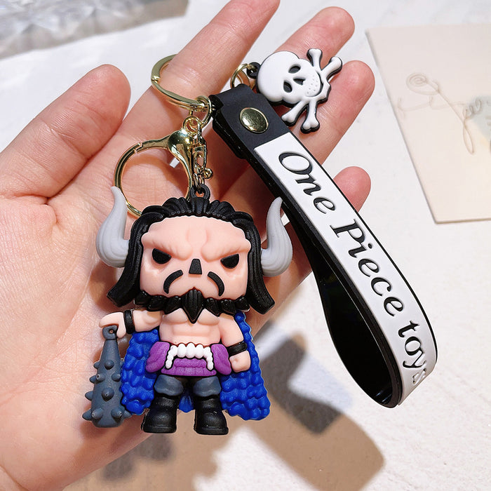 Wholesale Cartoon Silicone Doll Keychain JDC-KC-QiChao047