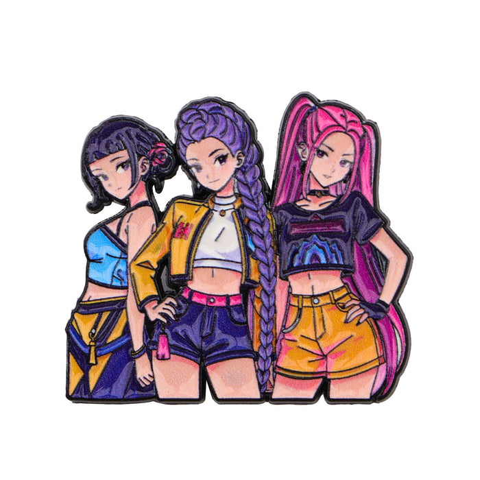 Wholesale 5pcs KPOP Metal Brooch for Backpacks Women' s Brooch