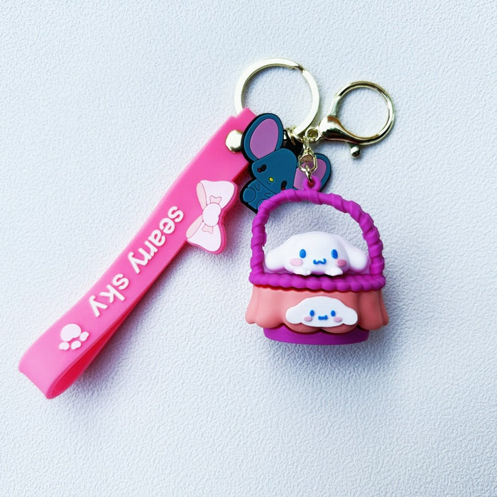 Wholesale PVC cartoon doll Keychain JDC-KC-WuYi093