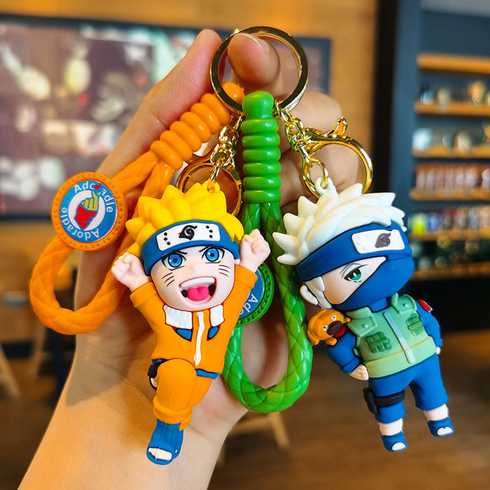 Wholesale Cartoon Doll Rubber Keychain JDC-KC-Tingm018