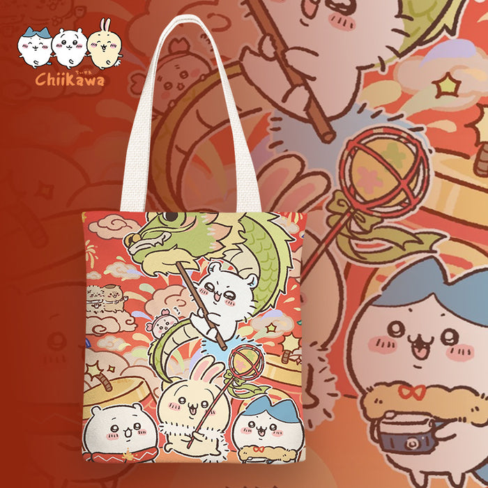 Wholesale Anime character print canvas shoulder bags