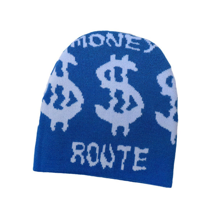 Wholesale Acrylic Money Pattern Knitted Hat JDC-FH-JunL002