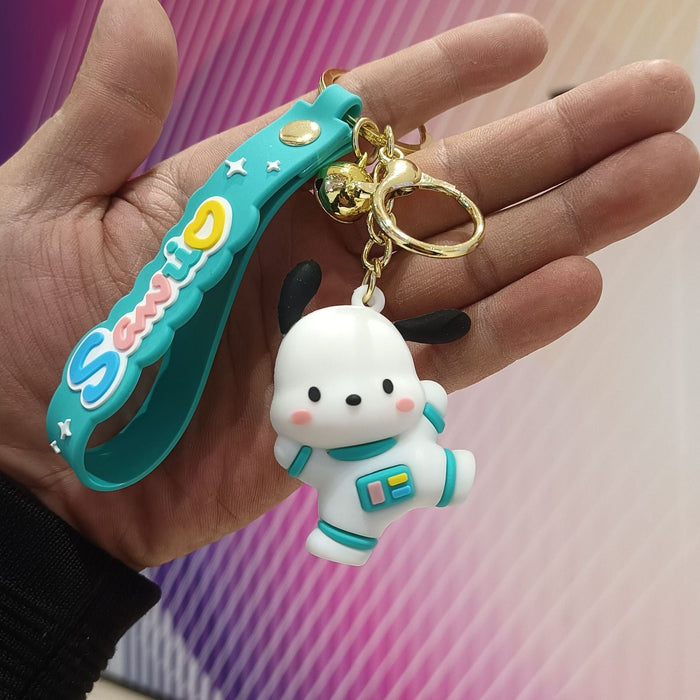 Wholesale Cartoon Silicone Doll Key Chain JDC-KC-KuangK024