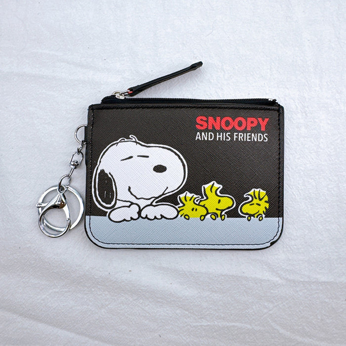 Wholesale Student Cartoon Leather Wallet with Keychain