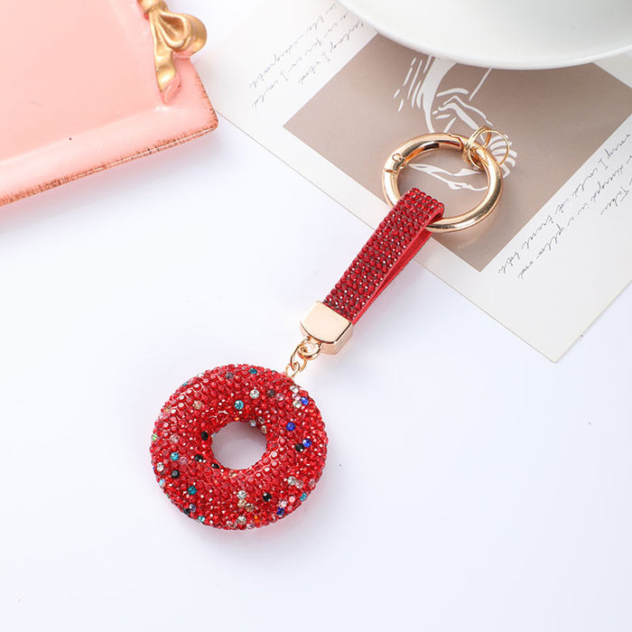 Wholesale Donut Clay Keychain