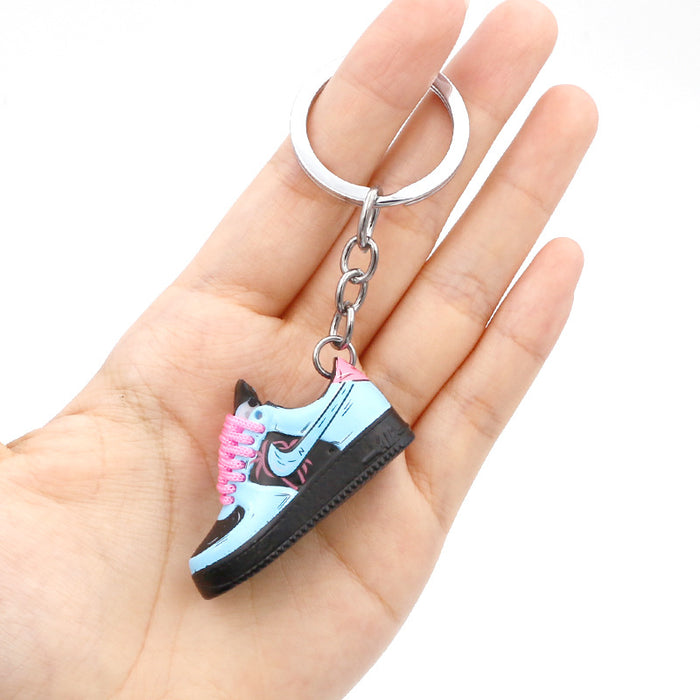 Wholesale PVC Shoe Model Keychain JDC-KC-QLPing004