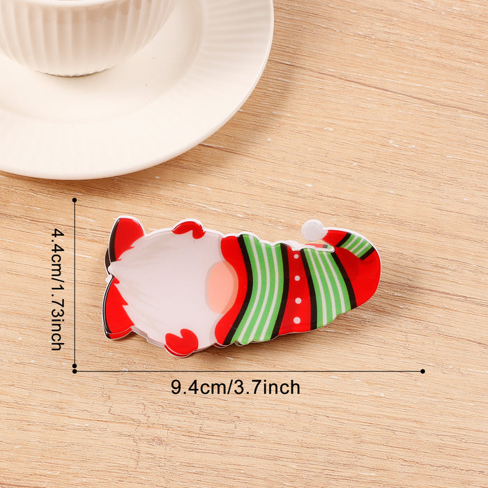 Wholesale Ornaments Cross-border Christmas Cartoon Clip Star Pattern