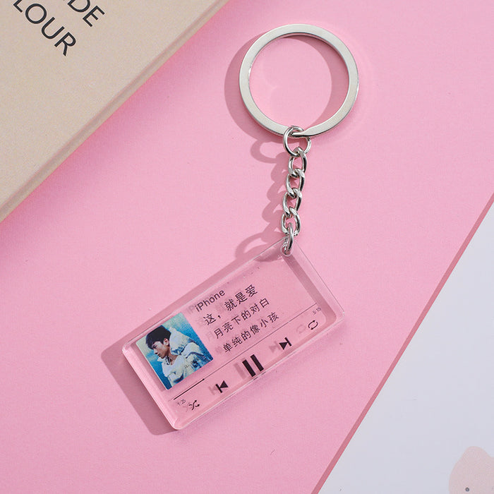 Wholesale Cartoon Cute Acrylic Keychain JDC-KC-AnDao011