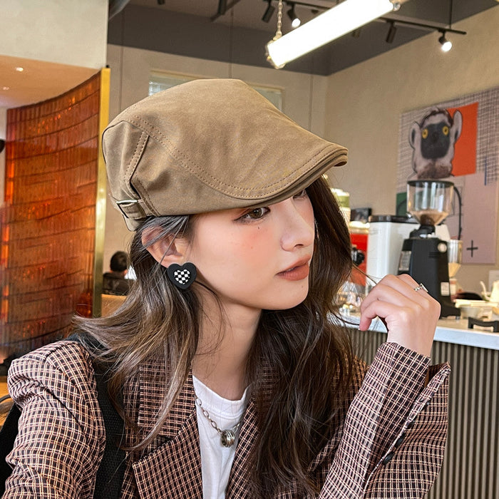 Wholesale beret women's summer peaked cap hat Sun Protection Hat