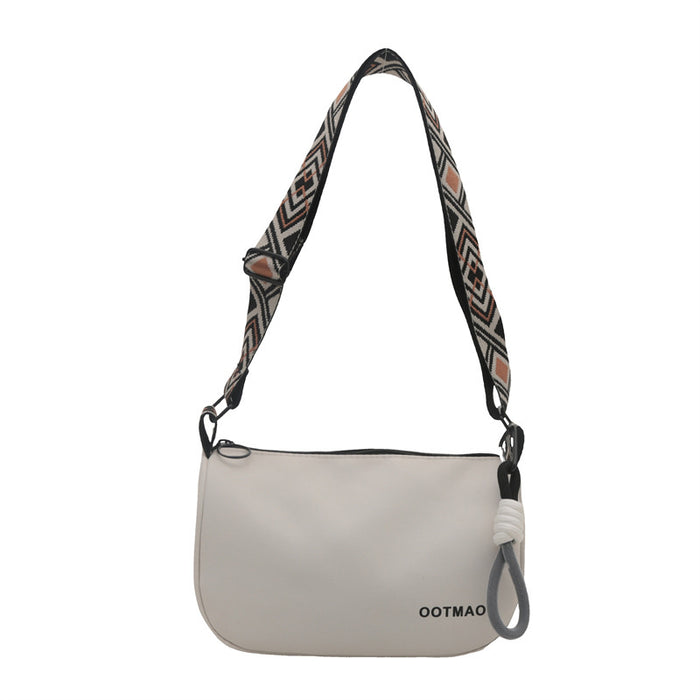 Wholesale Trendy Nylon Pillow Bag Khaki Street Style Shoulder Crossbody Bag Fashion Accessory