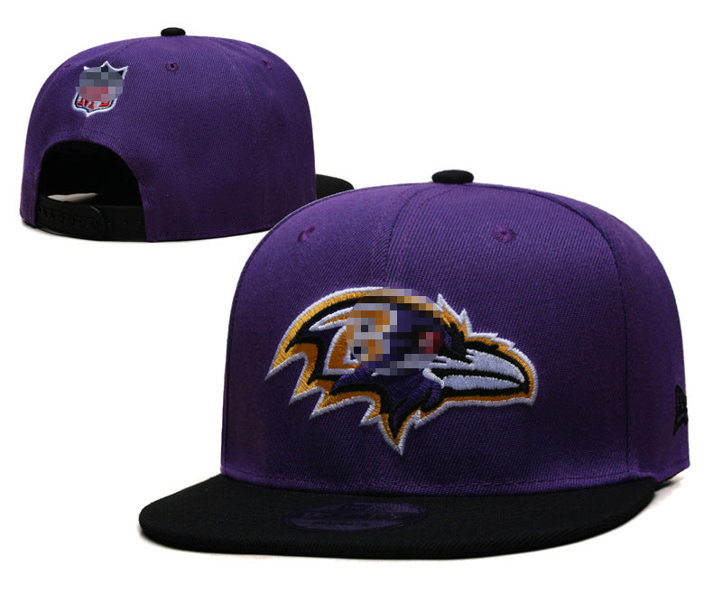 Wholesale Rugby Hats Embroidered Flat-Brimmed Hats Outdoor Sun Protection Hats Versatile Large Brims