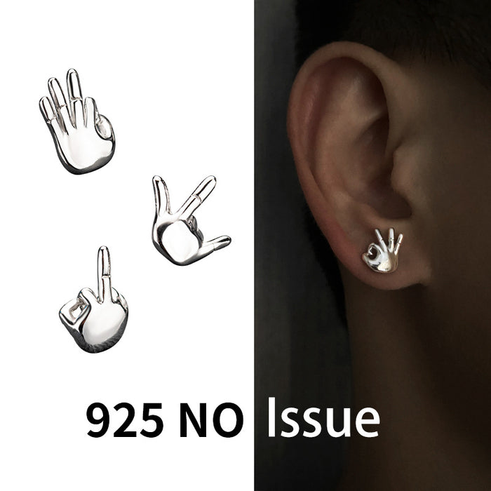 Wholesale Men' s Fashionable Personality Single Earrings