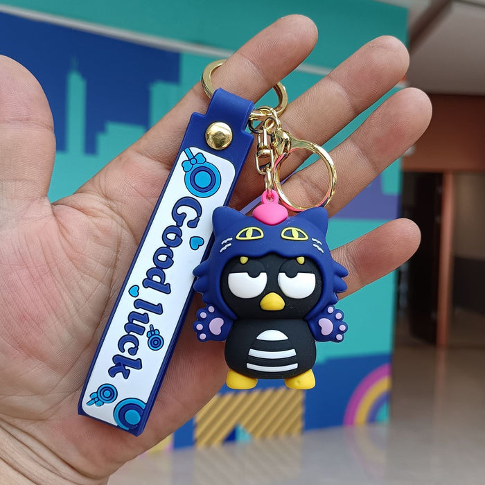 Wholesale Cartoon Silicone Doll Keychain JDC-KC-KuangK037