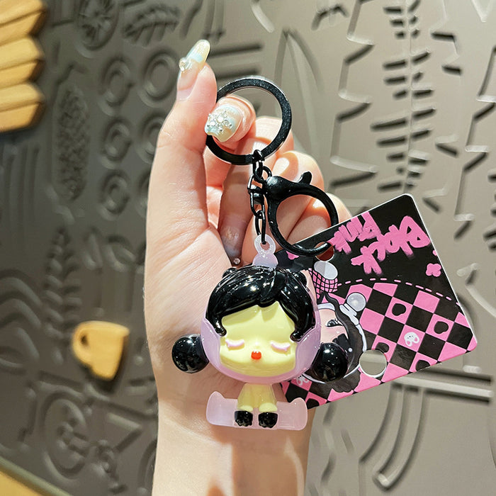 Wholesale Cartoon Cute PVC Keychains JDC-KC-Hangl002