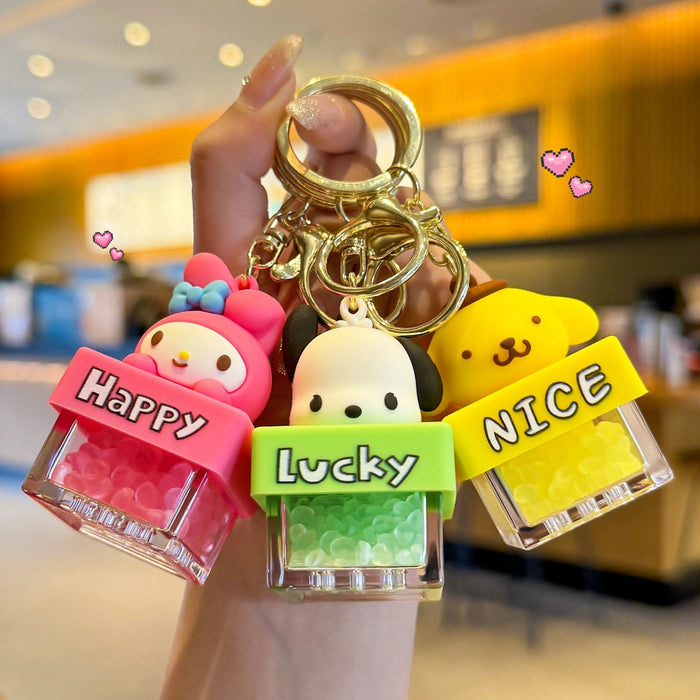 Wholesale Acrylic Cartoon Keychain JDC-KC-Zhiwu001