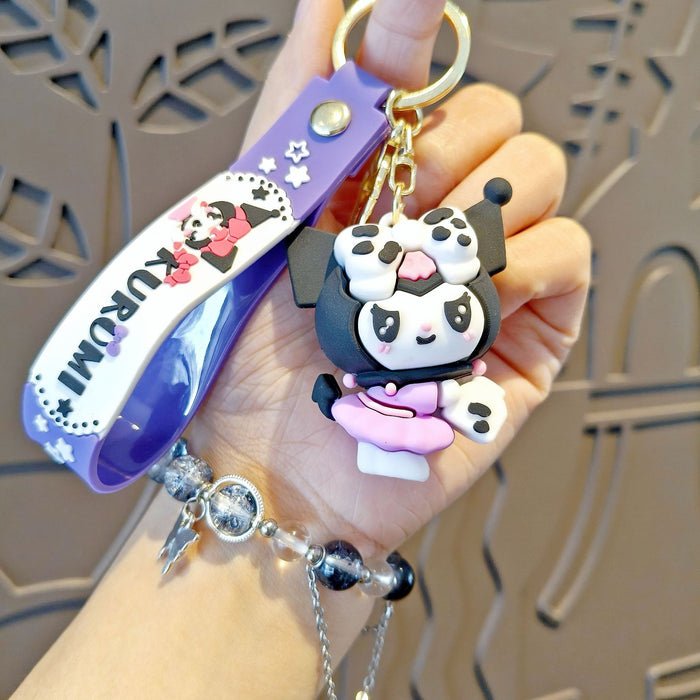 Wholesale Cartoon keychain couple backpack keychain pendant