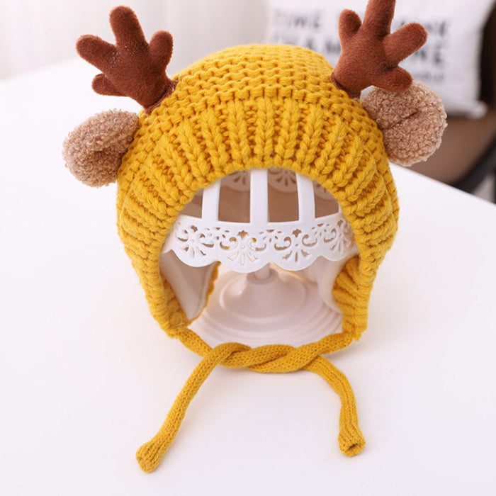 Wholesale Winter Baby Knitted Hat Thickened Wool Hat For Boys Cute Baby Accessories Autumn/winter Boys Knitted