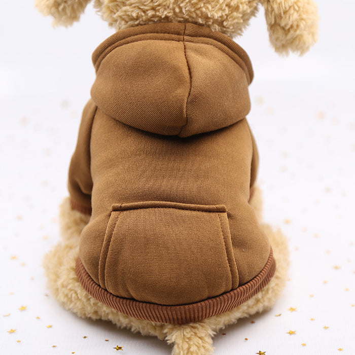 Wholesale Cat Two-Legged Sweatshirt Pocket Dog Clothes Sports Style Dog and Cat Pet Clothes Supplies Clothing